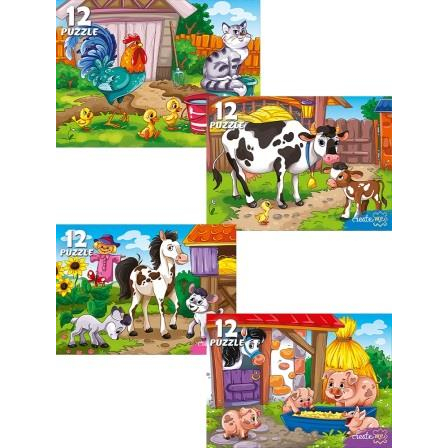 ПАЗЛЫ 12 элементов. ФЕРМА (Арт. П12-5640) кратно 32