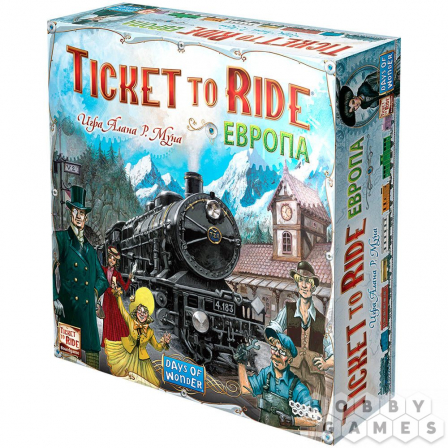 А Настольная игра "Ticket to RIDE"