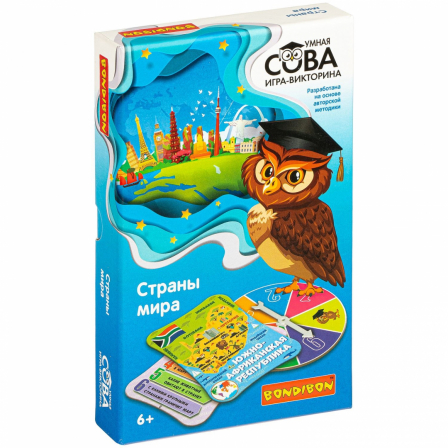 А Настольная игра - викторина "Умная Сова"