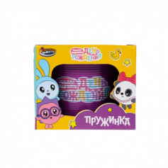 Игра пружинка Малышарики кор.8*7*8см ИГРАЕМ ВМЕСТЕ в кор.2*180шт