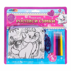 Сумка для росписи кошечка Мэри МУЛЬТИ АРТ в кор.2*216шт