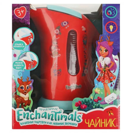 Чайник ЭНЧАНТИМАЛС свет-звук-вода, кор.18,5*21,5*12см ИГРАЕМ ВМЕСТЕ в кор.2*18шт