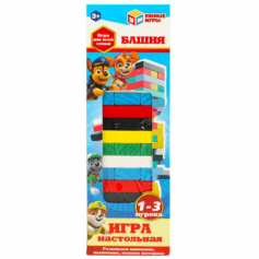 Настольная игра башня дерево, в кор.7*22*7см. Умные игры в кор.70шт
