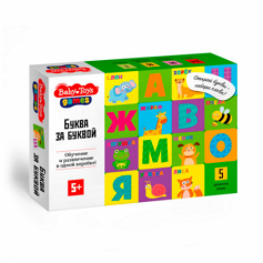 Игра настольная "Буква за буквой"  Baby toys games