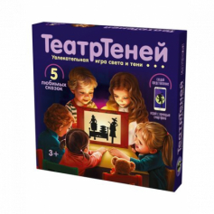 Игра настольная "ТеатрТеней" Театр на столе (5 сказок)