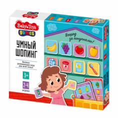 Игра настольная деревянная "Умный шопинг" Baby toys games