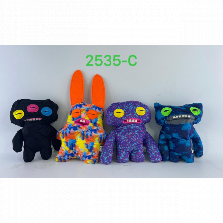А Мягкая игрушка Монстры с зубами 2535-C