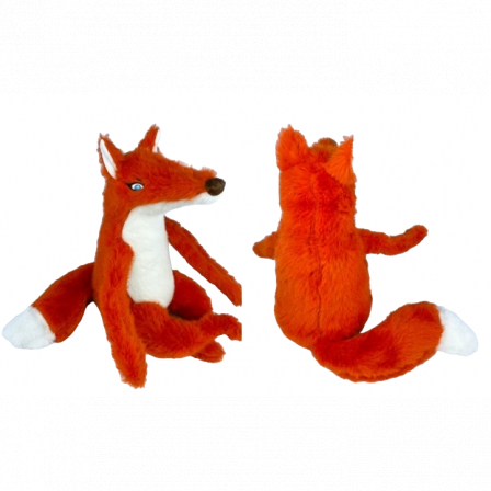 А Мягкая игрушка Лиса сидячая