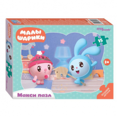 Контурный МАКСИ пазл 15 эл. "Малышарики" (Мармелад Медиа)