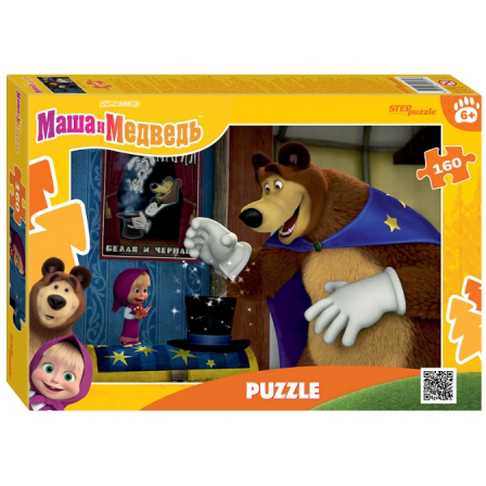 Мозаика "puzzle" 160 "Маша и Медведь. Лесные истории" (Анимаккорд)