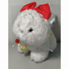 А Мягкая игрушка Кошка с бантиком 2502-N