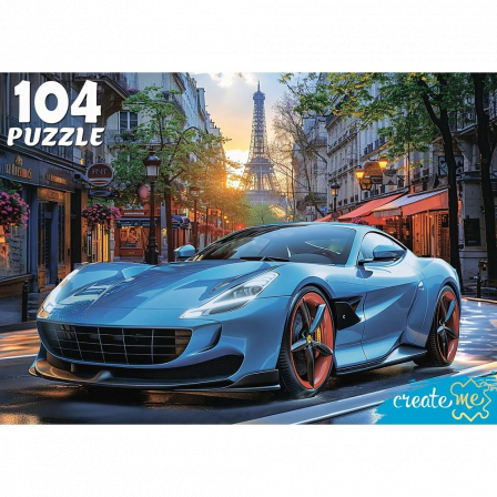 ПАЗЛЫ 104 эл. ШИКАРНЫЙ АВТОМОБИЛЬ В ПАРИЖЕ