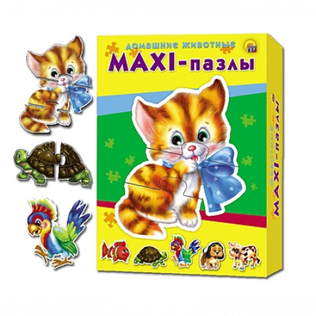 Макси-пазлы. Дом.животные
