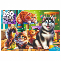 ПАЗЛЫ 260 эл. ДРУЖНЫЕ ДОМАШНИЕ ЖИВОТНЫЕ