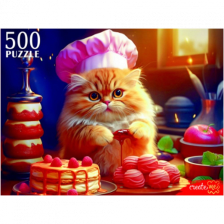 ПАЗЛЫ 500 эл. КОТИК-ПЕКАРЬ