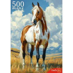 ПАЗЛЫ 500 эл. ЛОШАДЬ В ГОРАХ
