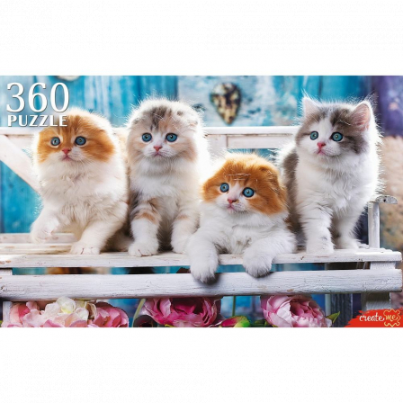 ПАЗЛЫ 360 эл. ЧЕТЫРЕ КОТЕНКА