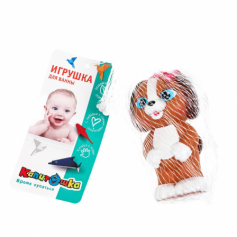 Игрушка для ванны коко 8 см, в сетке, КАПИТОШКА в кор.2*240шт