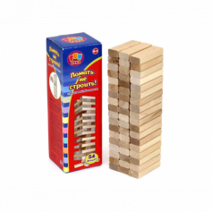 Настольная игра "Ломать-не строить!", в/к 8*8*26см