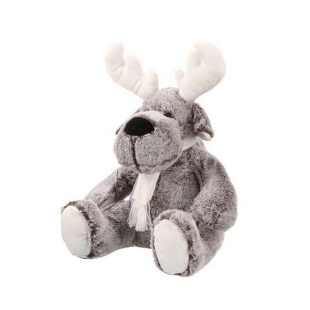 Игрушка мягконабивная ТМ "Relana" Олень в шарфике, 28 см, в/п 28*20*20 см