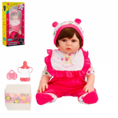 Кукла 45 см Girls Club "Любимая малышка", виниловая, с аксессуарами, в/к 22*12,5*48 см.
