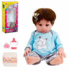 Кукла 45 см Girls Club "Любимая малышка",виниловая, с аксессуарами, в/к 22*12,5*48 см