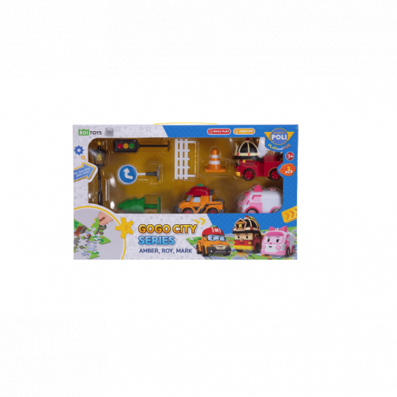 *Игровой набор Robocar Poli Городская служба с Роем