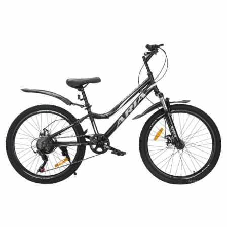 24" Велокомплект Rook MS242DW, черный 11"рама ПАКЕТ