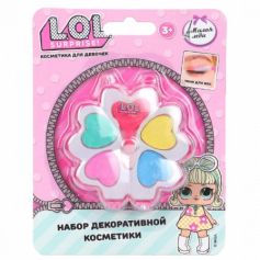 Косметика ДЛЯ ДЕВОЧЕК ЛОЛ тени для век без блесток МИЛАЯ ЛЕДИ в кор.3*288шт