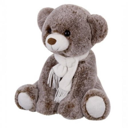 Игрушка мягконабивная ТМ "Relana" Мишка в шарфике, 23 см, в/п 23*15*15 см