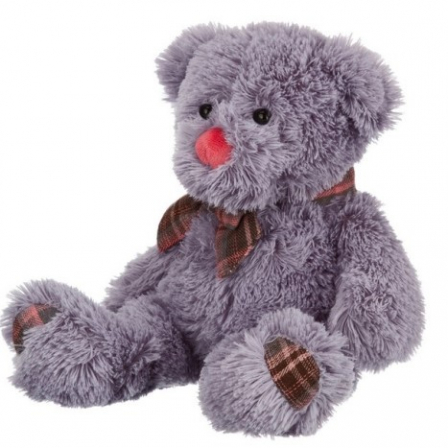 Игрушка мягконабивная ТМ "Relana" Мишка с бантиком, 20 см, в/п 20*20*16 см
