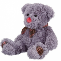 Игрушка мягконабивная ТМ "Relana" Мишка с бантиком, 20 см, в/п 20*20*16 см