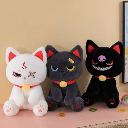 А Мягкая игрушка Злой кот