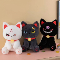А Мягкая игрушка Злой кот