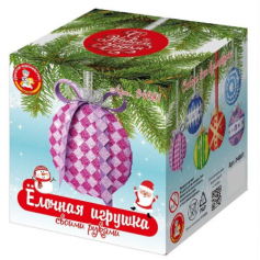 Елочная игрушка своими руками