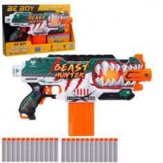 Автомат "BeBoy", 24 софт-патрона в комп., в/к 45*6,5*29 см
