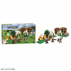 Конструктор "My World" 321 деталь.38,8*22*5,5