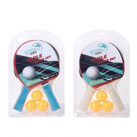 Ракетки для настольного тенниса 2шт,3 шарика.25*15*5