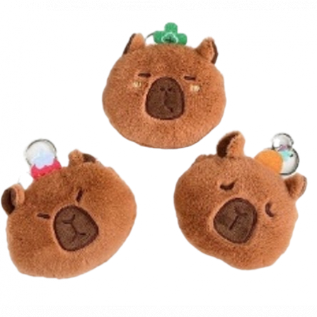 А Мягкая игрушка Капибара-кот, кошелёк для монет