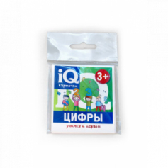 Игра детская настольная "IQ карточки Цифры"