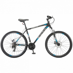 27.5" Велокомплект Stels Navigator 700 MD 19 рама (Черный/голубой) 26