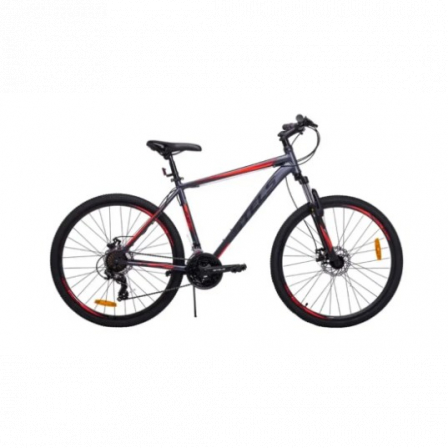 27.5" Велосипед Stels Navigator 700 MD 21 рама (серый/красный)
