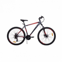 27.5" Велосипед Stels Navigator 700 MD 21 рама (серый/красный)