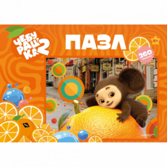 ПАЗЛЫ 260 элементов  "Чебурашка"/Лицензия