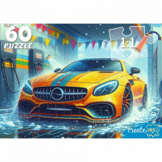ПАЗЛЫ 60 элементов. АВТОМОЙКА