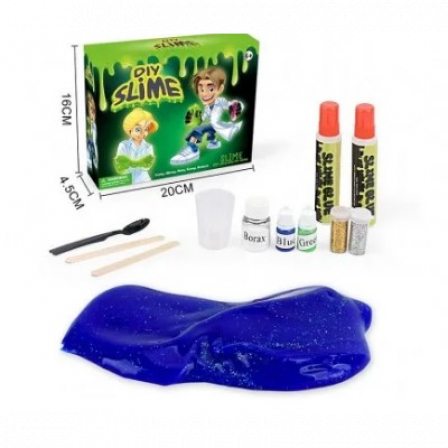 Набор для изготовления слайма DIY SLIME «Звездная ночь» в коробке.20*16*4,5