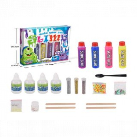 Набор для изготовления слайма DIY SLIME.26,6*25,3*4,3