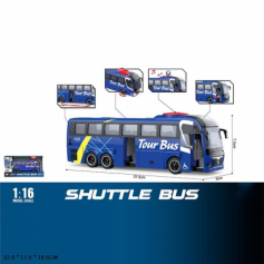 Автобус инерц., звук, свет №WY1107A