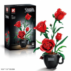 Конструктор цветы, 450 дет. №3036