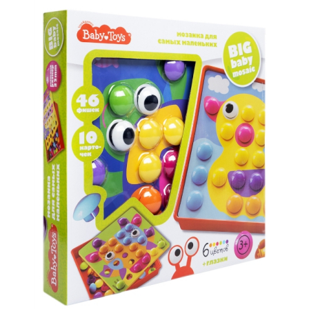 Мозаика для самых маленьких "Уточка" 46 эл Baby Toys